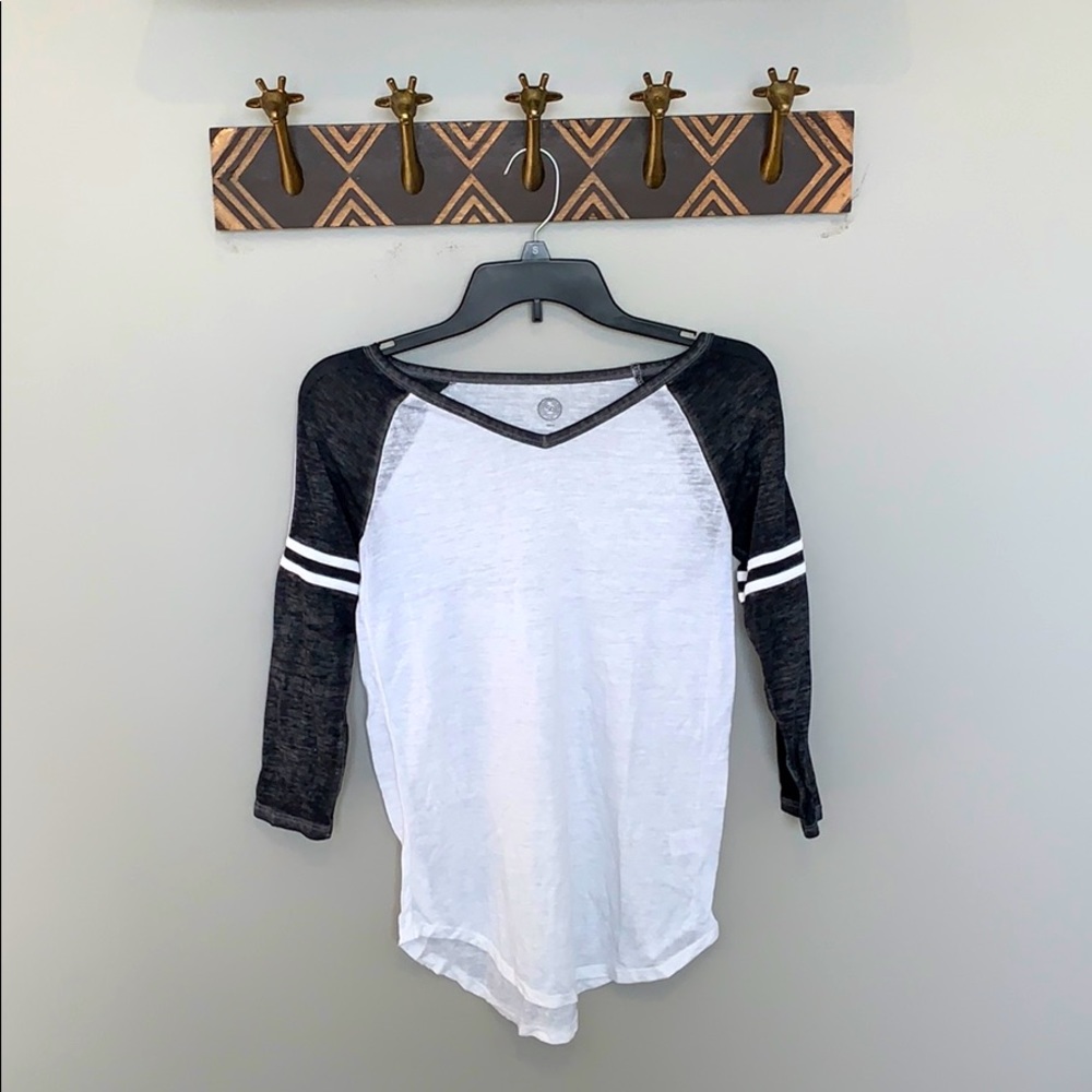 White and Gray T shirt
